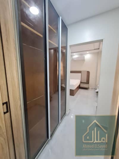 Distinct apartment for rent in Al-Nargis - 230m, second floor, private garage, reception with 3 pieces, 3 bedrooms, living, 3 bathrooms, spacious area and practical design, excellent opportunity for upscale housing! First occupancy.