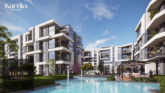 Apartment 288m for sale at the initial offering price in the most prestigious compound in R8 in the New Capital near the Ministries District and the E