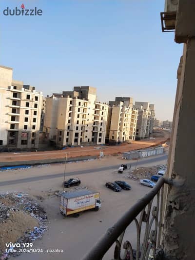 شقة  للبيع طوب احمر فيو مفتوح غير مجروحه مساحه 160م بشارع بورسعيد زهراء مدينة نصرعمارات الاهالي