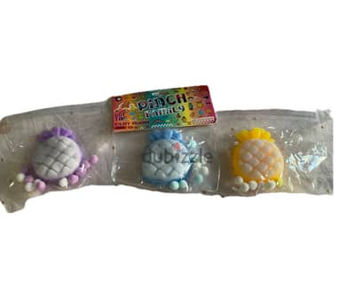 3PCS Squishy Pinch Toy Set (Fufu / Stress Relief) Cute & Soft