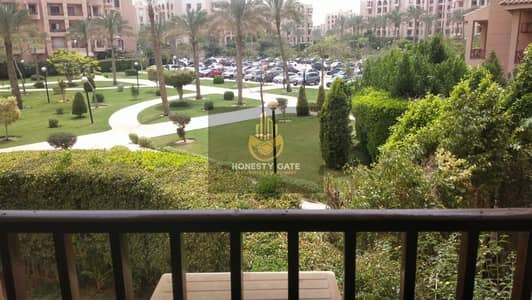 Apartment for rent in Al Rehab City, 155 sq m, first floor, overlooking a wide garden
