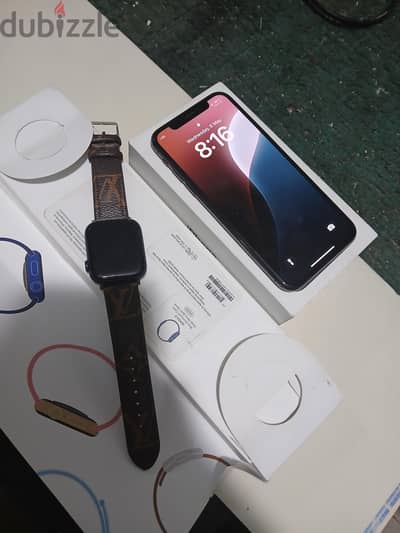 ايفون xs عايز ضهر الجهاز256 متفتحش وساعة سيريس ٦