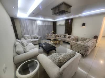 Ground floor apartment with garden for sale in Green 3 Compound, Sheikh Zayed, at a special price, finished, 197 sq m