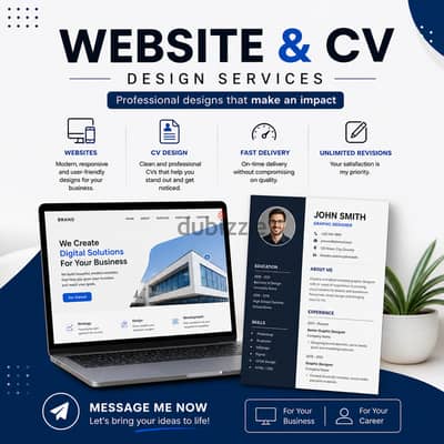 Website & CV Design Services