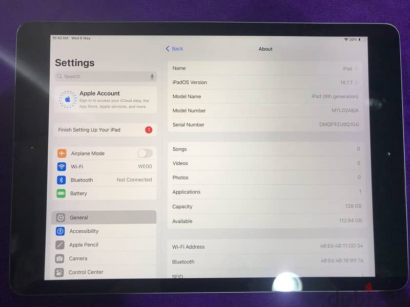ipad 8th generation 1