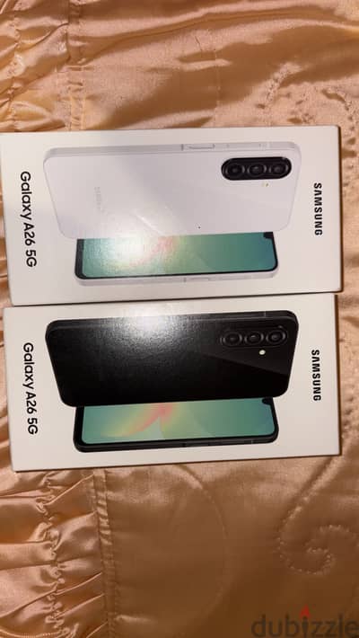 Samsung A26 8g 256gb black ,white.