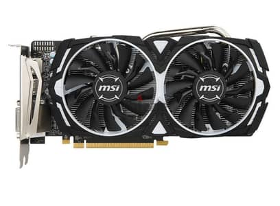 كارت شاشة RX 570 8 Giga ومعاة الكرتونة