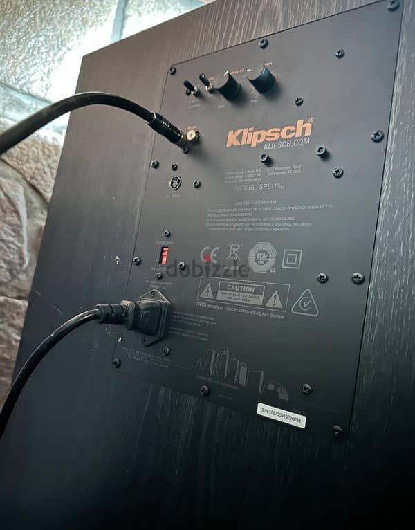 Klipsch SPL-150 Subwoofer 1