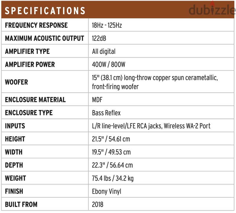 Klipsch SPL-150 Subwoofer 2