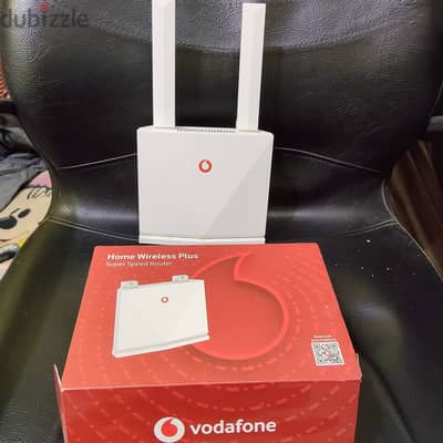 راوتر Vodafone Home Wireless Plus بحالة ممتازة — مستخدم شهرين فقط