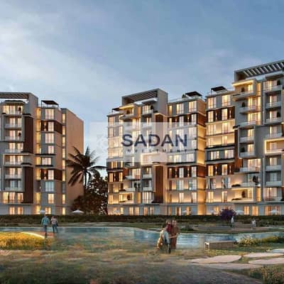 Apartment with a down payment of 600,000 next to the Diplomatic Quarter in Lagoons Compound, New Administrative Capital, with installments over 10 yea