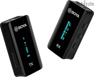 BOYA 2.4GHz Wireless Lapel Lavalier System Microphone BY-XM6-S1 New