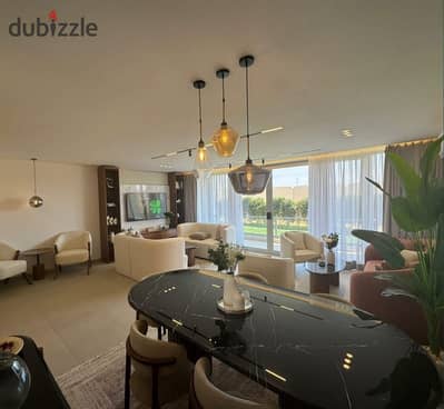 Speccial priced fully finished garden apartment in Marville, next to The Estates and Emaar, minutes from Beverly Hills Sheikh Zayed and Arkan Plaza