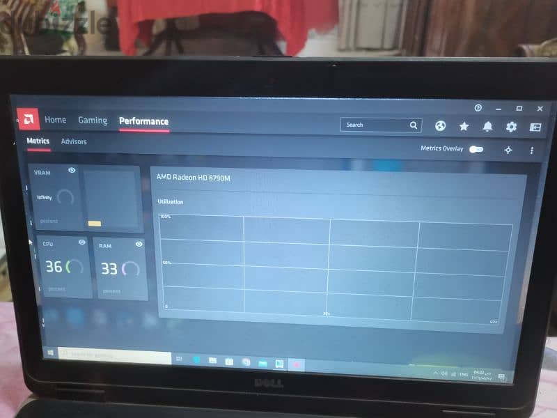 Dell latitude e6540 بيشغل pupg و gtav 8