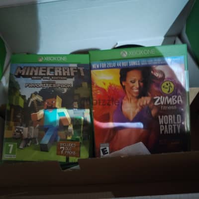Xbox One Black مع كاميرا Kinect و4 ألعاب أصلية تم شراءه من امريكا