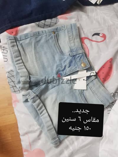 شورت بناتي جديد