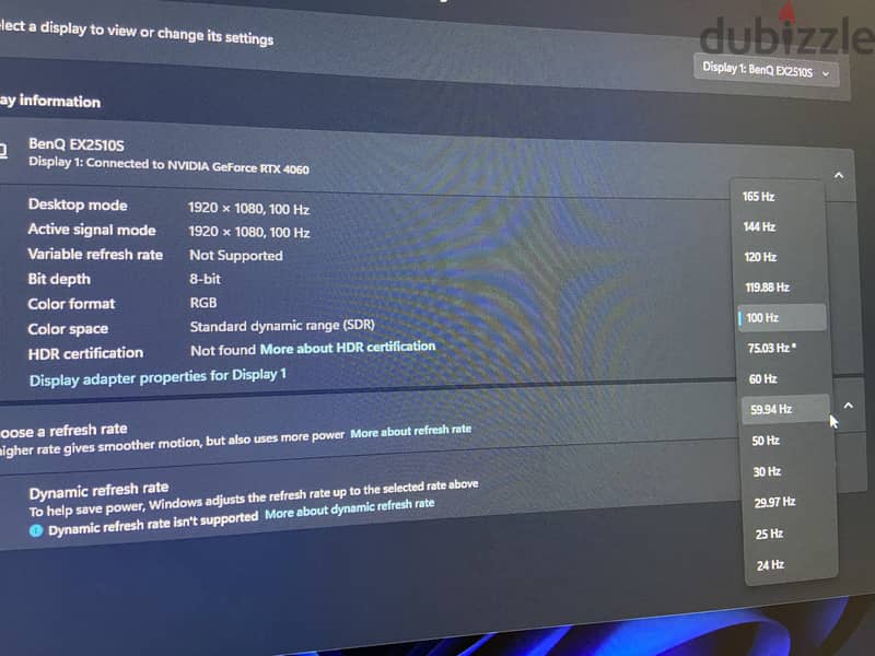 BenQ EX2510s 2
