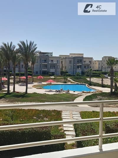 Chalet for sale at below market price Immediate availability Resale Amwaj North Coast Fully finished Fully furnished air conditioning