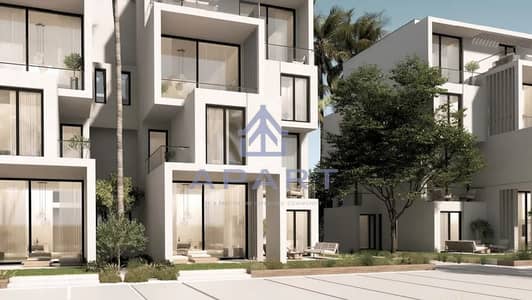 Own a Finished 3-Bedroom Chalet Sea View Fully Finished For Sale Up To 10 Years -North Coast- The Med