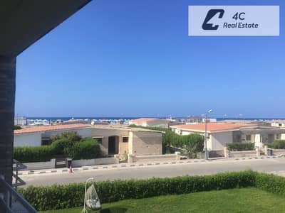 Twin house 340m- available for immediate occupancy - resale - Amwaj - North Coast - Full Sea View - with a distinctive layout - ready for viewing