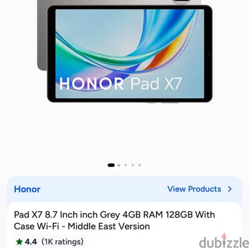 honor pad x7 2