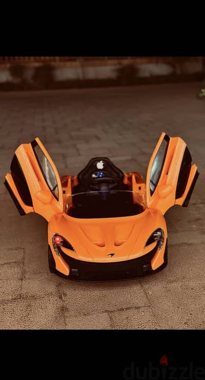 سيارة كهربائية للاطفال أورانج ميجا ستار Megastar McLaren Style Kids