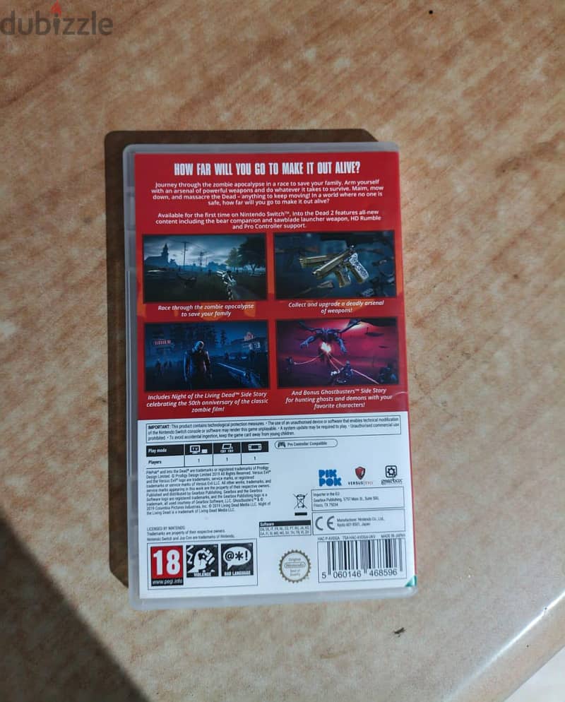Into the dead 2 Nintendo switch game 1