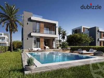 Villa without a premium in La Vista City, in a prime location in the New Administrative Capital
