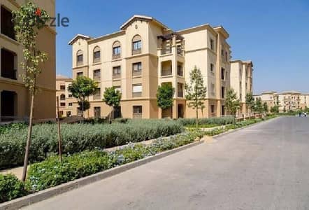 Finished apartment for sale garden view and fountain - Mivida 5th Settlement