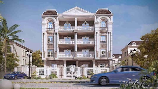 Apartment for sale in Bayt Al-Watan – North House, a prime location with an open view of the square and garden