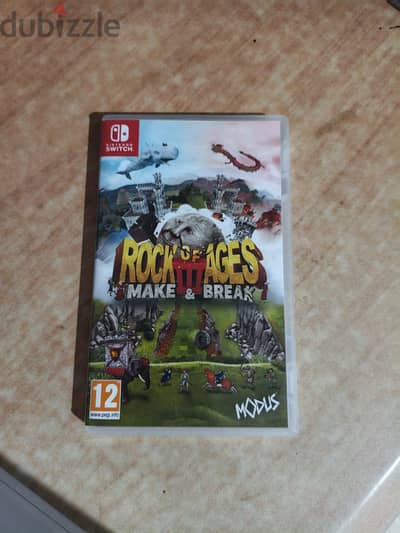 Rock of ages III: Make & Break Nintendo switch game