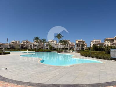 fully finished chalet for sale in marassi north coast very prime location READY