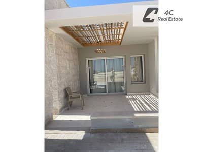 شاليه بدون اوفر فيو لاجون و لاندسكيب  فيو  مميز داخل الكمبوند سي شور Hyde Park North Seashore   بالساحل الشمالي