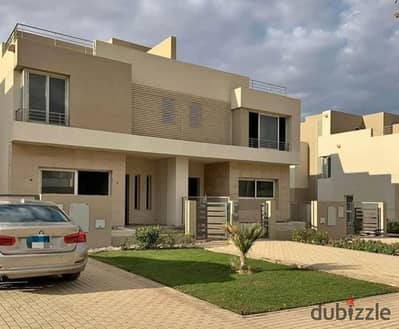 Standalone Villa with an Open view of The compound in The Crown next to PX and Golf Extension