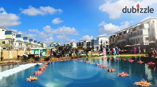 تاون هاوس مودرن بفيو جميل فى ماونتن فيو تشيل أوت بارك بجانب أكتوبر بلازا Mountain View Chillout Park