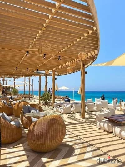 شالية متشطب شايف البحر see view في رأس الحكمة الساحل الشمالي بجوار هسيندا ويست Hacienda west