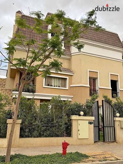 Ready twin villa for Resale in Sarai, prime location in Mostakbal City