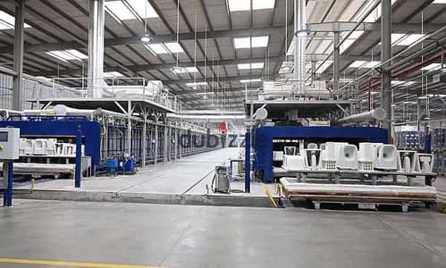 Leather factory for sale 3 connected production halls - New Salhia City Sharqia