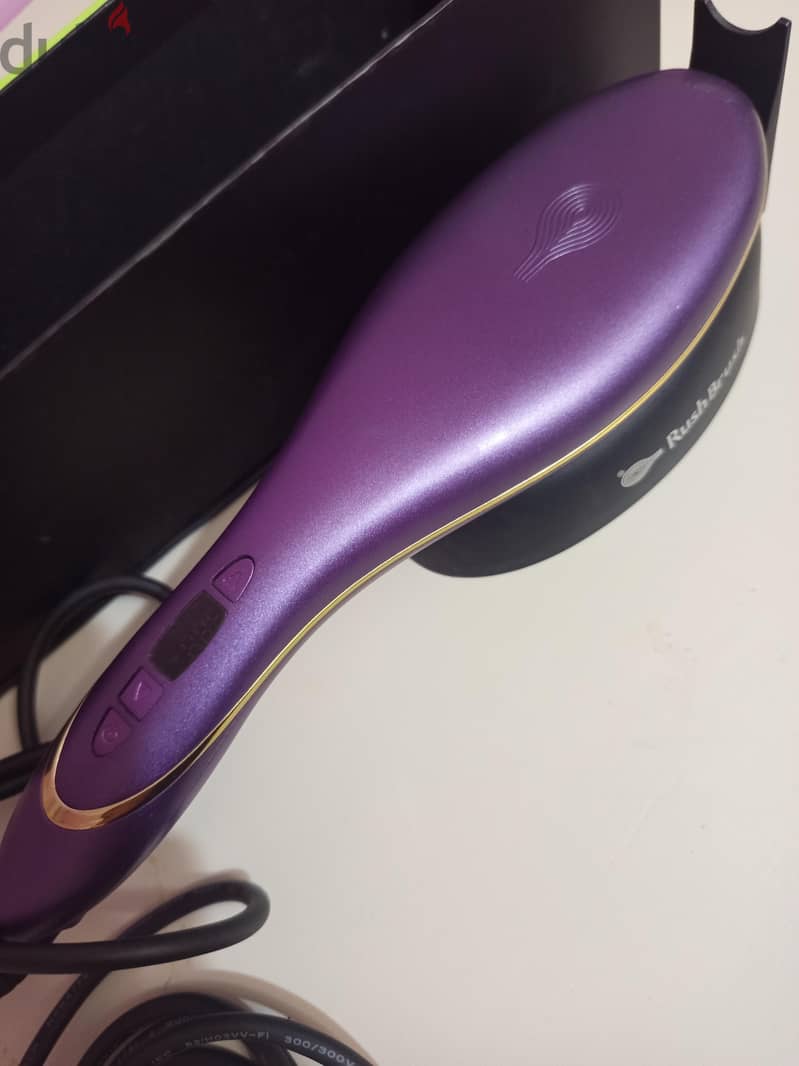 rush brush hair straightener 2