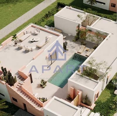 مقدم 0% – فيلا 4 غرف نوم بإطلالة على الحديقة (كورت يارد)، بإطلالة بحرية مباشرة على اللاجون، بموقع مميز، مع خطة تقسيط لمدة 7 سنوات، للبيع في مكادي – ال