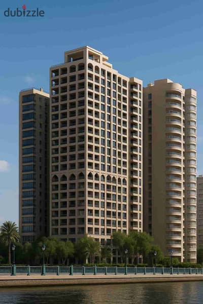 Al-Nile Natural Hotel directly 300 suites and rooms at Hanoura Tower features a panoramic view directly on beautiful and breathtaking natural landscapes beyond imagination, unmatched views of the Nile waters and open green areas. A tourist hotel tower with 300 rooms and suites across ten floors from the 16th to the 25th floor and 4 floors.