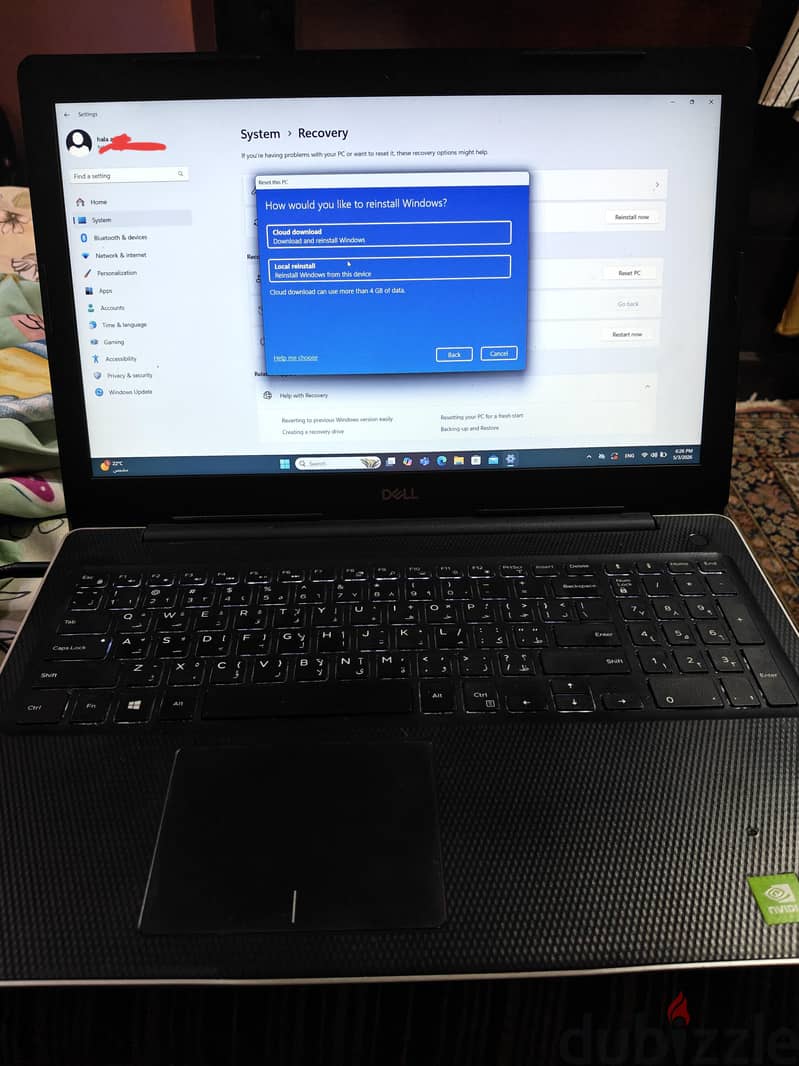 dell Inspiron (3593) i7 2