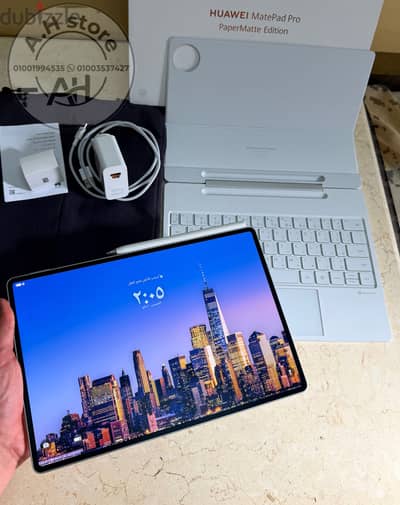 Huawei Matepad Pro 12.2 papermatte 2025  (512/12)GB + pen+keyboard+bag