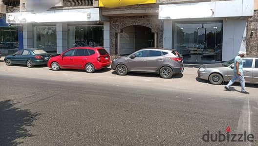 Showroom for sale, fully finished with Acs, lowest price, Nile Corniche St, minutes from Old Cairo Police Station