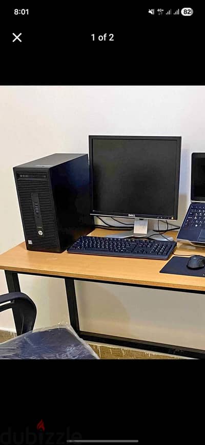 جهاز كمبيوتر مستورد بحالة ممتازة HP 600 G2  Core i5 Gen 6  RAM 8GB  Ha