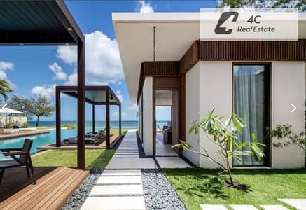 Twin house for sale at the lowest price in the compound - ready for immediate occupancy - 402 sq m - Silver Sands - ORA - North Coast - fully finished