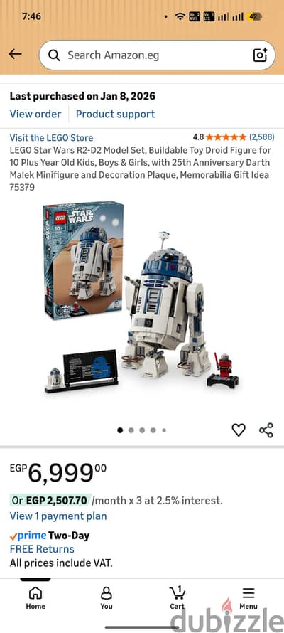 LEGO Star Wars R2-D2 Model Set with box and catalogue