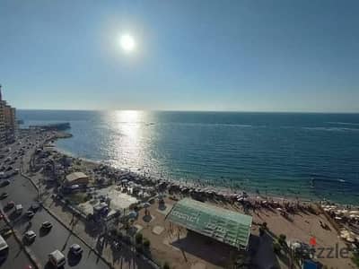 شقه مفروشه للايجار اليومى على البحر مباشر