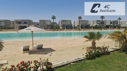 Under market price Chalet Corner Fully finished  fully finished Resale Ready to Move in Azha Ain Sokhna