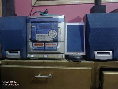 ايوا يابانى مسرح 6500w وصب يعمل فلاشه بلوتس وراديو بالريموت